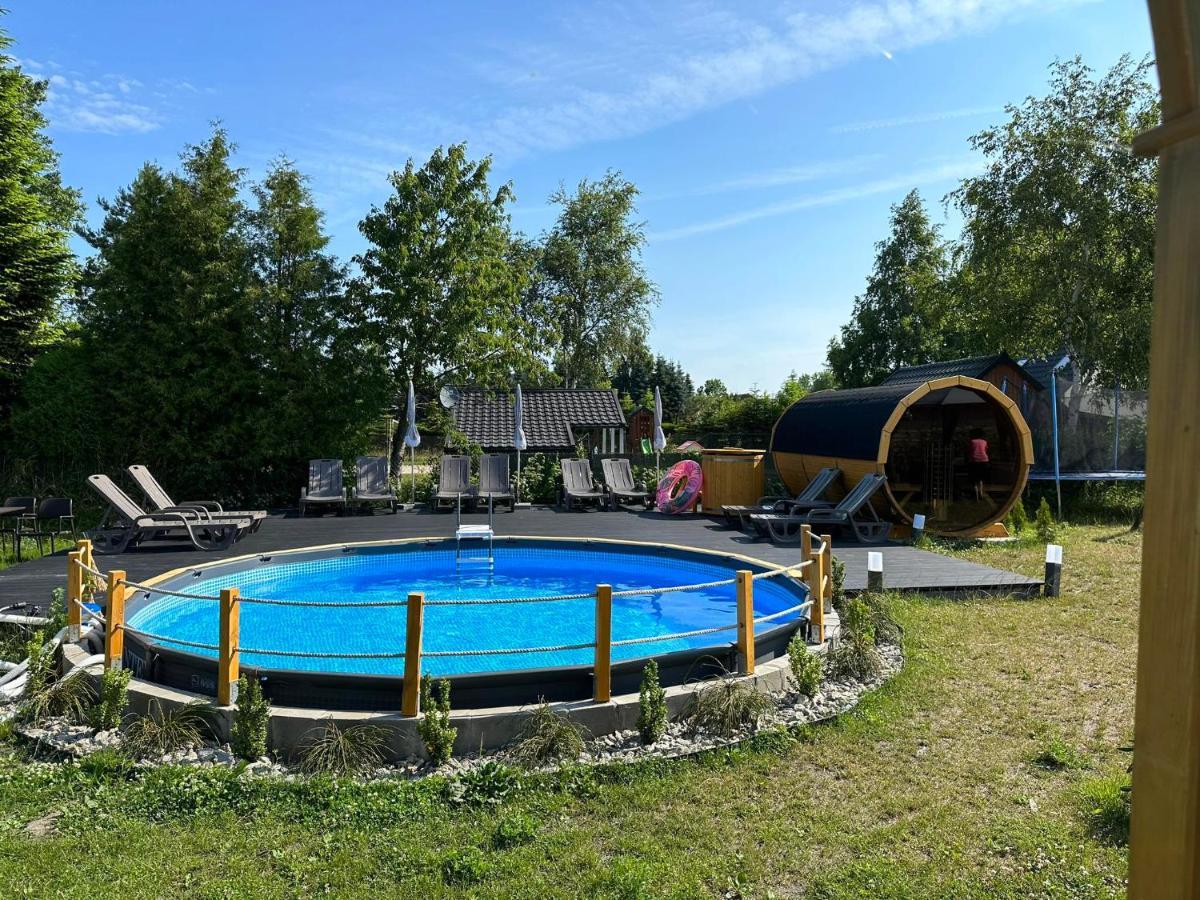 Na Jeziornej Domki Wypoczynkowe Zarnowska Exterior photo